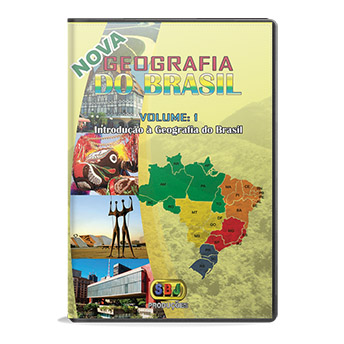 DVD Geografia do Brasil 1 - Introduo  Geografia do Brasil